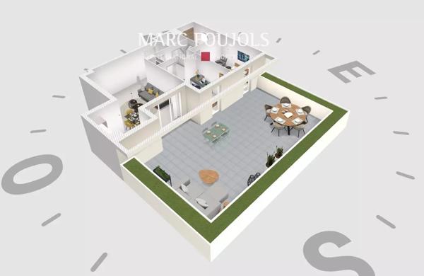 Centre-ville de Saint-Laurent-du-Var – Appartement neuf avec 2 boxes idéal profession libérale ou location saisonnière
