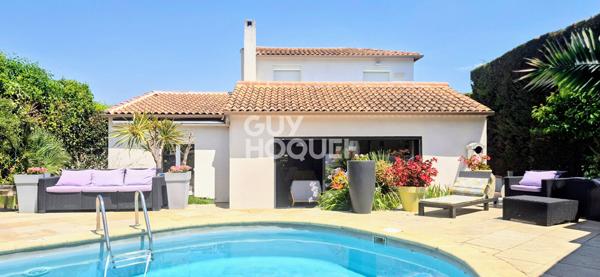 Maison Bouc Bel Air 138 m2, 3 chambres, sur terrain de 517 m2 avec piscine