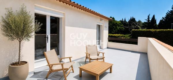 Maison Bouc Bel Air 138 m2, 3 chambres, sur terrain de 517 m2 avec piscine