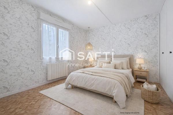 Plain pied individuel au calme et à 10 mn à pied des commerces de Carvin