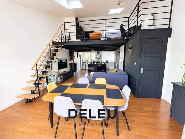 PROCHE CROIX, à Wasquehal, maison de 106m² (120m² utiles) avec terrasse, jardin et garage