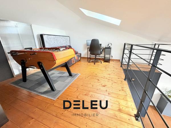PROCHE CROIX, à Wasquehal, maison de 106m² (120m² utiles) avec terrasse, jardin et garage