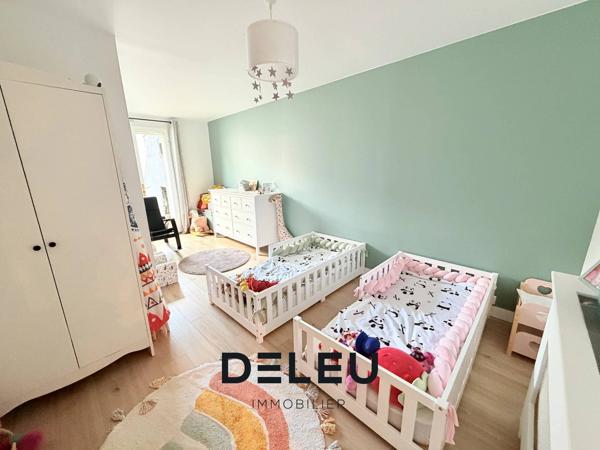 PROCHE CROIX, à Wasquehal, maison de 106m² (120m² utiles) avec terrasse, jardin et garage