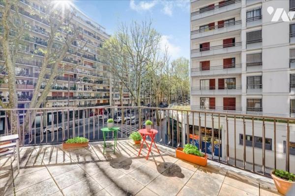 Notaire - PARIS XVIème Mirabeau - Appartement en pignon avec terrasse