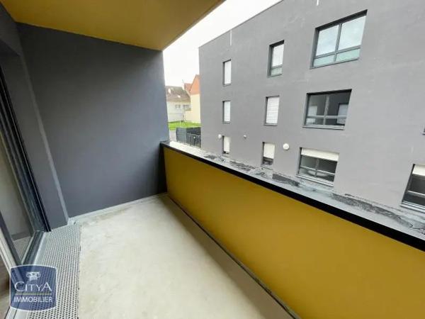 Appartement à louer 1 pièce 35.82m² Sotteville-lès-Rouen (76300)