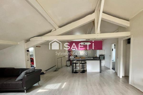 Dernier étage – 85 m² lumineux à Cessieu, avec clim !