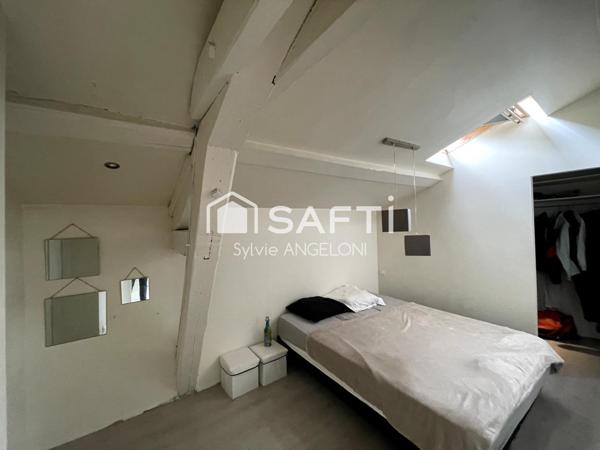 Dernier étage – 85 m² lumineux à Cessieu, avec clim !