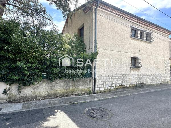 A VISITER SUR CARPENTRAS (84)  - MAISON TRADITIONNELLE DE 89 M²  SUR TERRAIN DE 493 M²