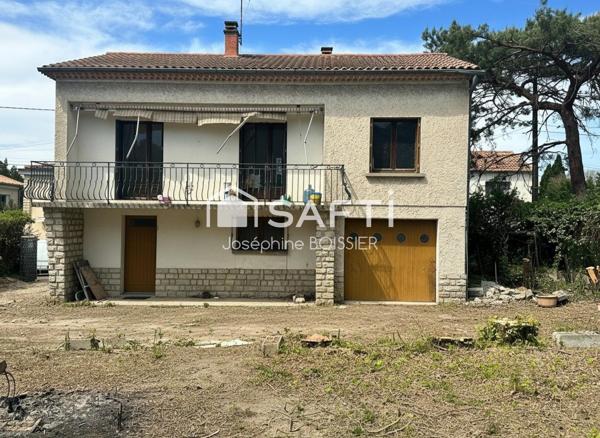 A VISITER SUR CARPENTRAS (84)  - MAISON TRADITIONNELLE DE 89 M²  SUR TERRAIN DE 493 M²