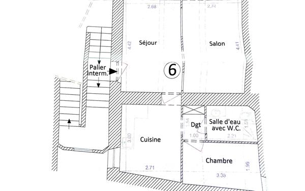 Appartement à vendre    2 pièces • 43,94 m2 La Colle-sur-Loup