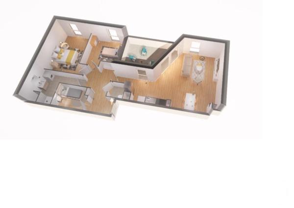 Appartement F4 à vendre  4 pièces - 82 m2 ETAPLES - 62