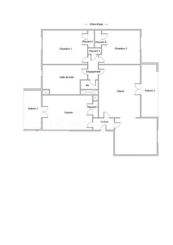 Appartement de 80 m²