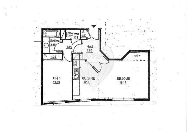 Appartement  en vente - Croix-Rousse Centre