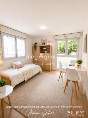 Appartement à ANGERS, 49000 - 1 pièce 21m²
