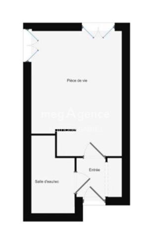 Appartement à ANGERS, 49000 - 1 pièce 21m²