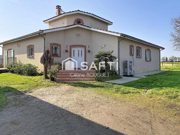 Maison d'architecte de 220m2 avec dépendance 80m2