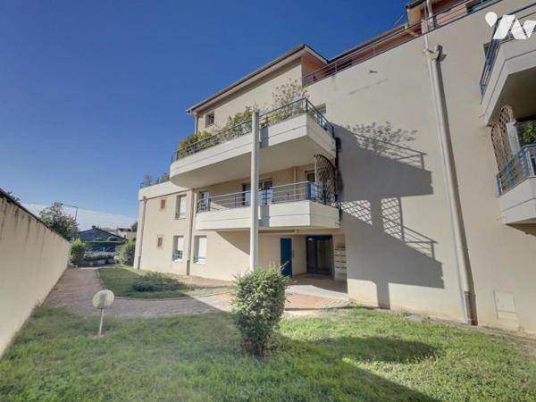 NEUVILLE SUR SAÔNE (69250) appartement T2 50m² parking privatif cave