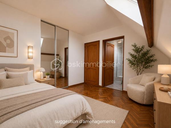 Une maison pensée pour la vie de famille, où chaque espace a été conçu pour allier confort, fonctionnalité et convivialité.

Édifiée sur une parcelle d'environ 340 m², cette maison développe 122 m² habitables (139 m² au sol) auxquels s'ajoute un sous-sol total d'environ 66 m², offrant de généreux volumes et de nombreuses possibilités d'aménagement.

Dès l'entrée, vous serez séduits par un agencement fluide et fonctionnel. Les rangements intégrés facilitent le quotidien tandis que la cuisine dinatoire devient naturellement le lieu de rassemblement des repas en famille. Le séjour lumineux, agrémenté d'une cheminée, invite à partager de chaleureux moments. Ce niveau dispose également d'une salle de bains, d'un WC indépendant ainsi que d'une pièce supplémentaire qui pourra évoluer selon vos besoins : bureau pour le télétravail, chambre d'amis, salle de jeux...

À l'étage, le palier distribue harmonieusement l'espace nuit composé de quatre chambres confortables, toutes équipées de placards. L'une d'elles bénéficie de sa propre salle d'eau privative. Un second WC indépendant complète ce niveau.

Le sous-sol total accueille un vaste garage, une chaufferie et des espaces pour du stockage, un atelier...

À l'extérieur, le jardin est arboré et dispose d'un espace barbecue pour profiter des beaux jours en famille ou entre amis.

Située dans un quartier résidentiel de Noisy-le-Grand, cette maison bénéficie d'un environnement apprécié. Son emplacement permet de rejoindre rapidement l'autoroute A4, facilitant les déplacements vers Paris et Marne-la-Vallée. Gares RER A Noisy-le-Grand – Mont d'Est et RER E Les Yvris – Noisy-le-Grand. Vous profiterez de la proximité des écoles, des commerces et de toutes les commodités nécessaires à un quotidien simple et agréable
Une maison aux volumes généreux qui n'attend plus que votre projet de vie.