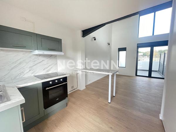 Appartement Aix En Provence secteur les Milles, 2 pièce(s) 40 m² environ, terrasse et deux places de stationnement.