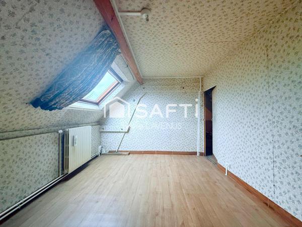 A Cuffies 02, maison avec 3 chambres, véranda, garage et dépendance sur son terrain de 391 m2.