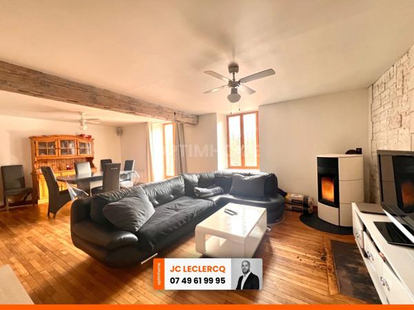 Maison de village 3 chambres avec grand potentiel