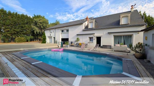 Maison 5 pièces 140m² - Piscine - Dépendance 150m²