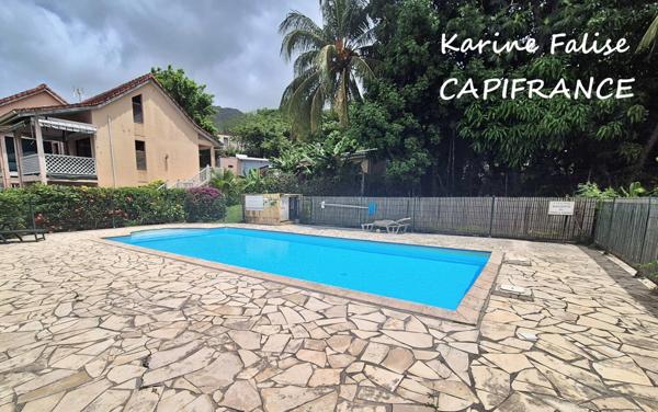 À vendre – T3 avec jardin privatif à 150 m de la plage – Anse à l’Âne, Les Trois-Îlets