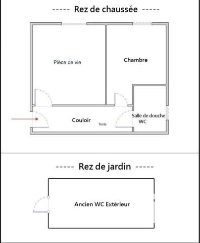 Appartement 2 pièces de 33 m² à Saint-Michel-Chef-Chef (44730)