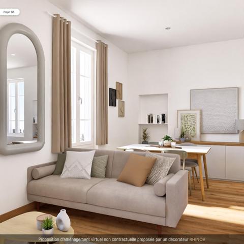 Au sein d'une maison de Maitre : T2 au 1er étage