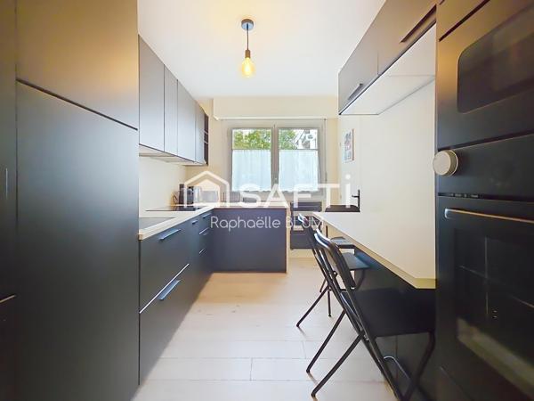 Appartement rénové proche centre ville .