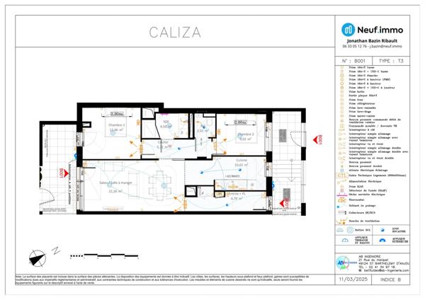 À vendre - T3, 3 pièces situé à Olivet (45160)