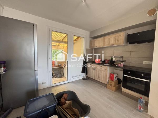 Maison 4 pièces avec jardin