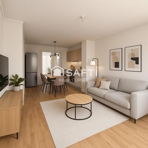 Maison 4 pièces avec jardin