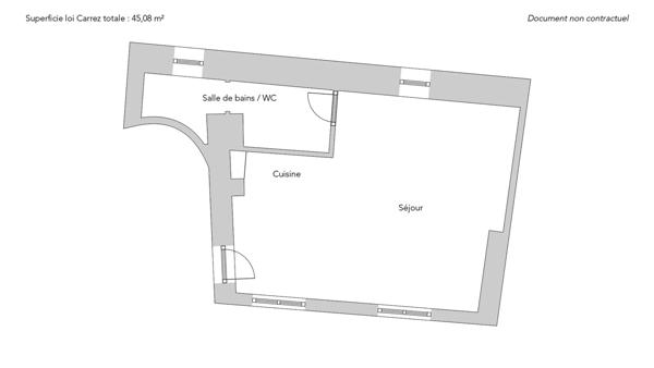 Appartement Paris 3e - RUE DU TEMPLE / SAINTE-AVOYE