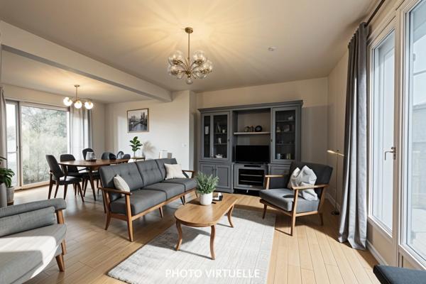 QUARTIER PAVILLIONNAIRE - MAISON FAMILIALE DE 4 CHAMBRES sur 3 niveaux, dans un secteur calme.