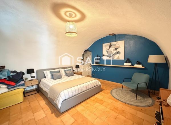 Maison de charme avec cour style hacienda à Mérindol- jardin