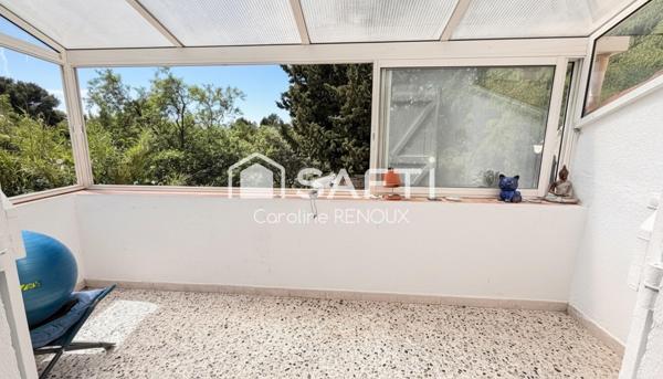 Maison de charme avec cour style hacienda à Mérindol- jardin