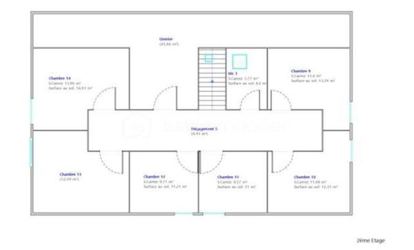 Immeuble mixte de 337 m²