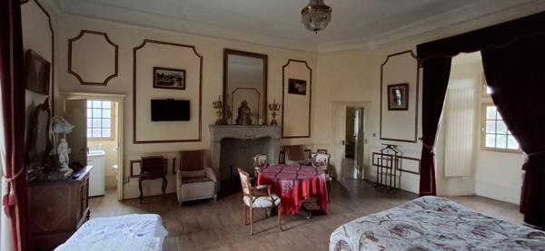 Splendide Château Médiéval Classé - Château se distingue par son élégance sur un domaine d’environ 13 hectares mêlant bois, prairies.