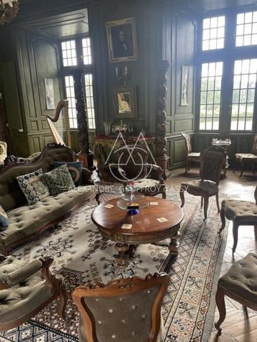 Splendide Château Médiéval Classé - Château se distingue par son élégance sur un domaine d’environ 13 hectares mêlant bois, prairies.