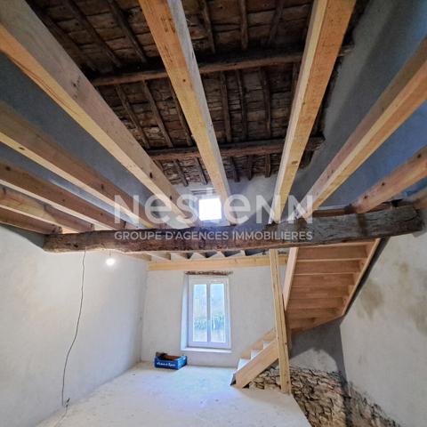 A VENDRE MAISON + GRANGE A AMENAGER / STE COLOMBE SUR L'HERS