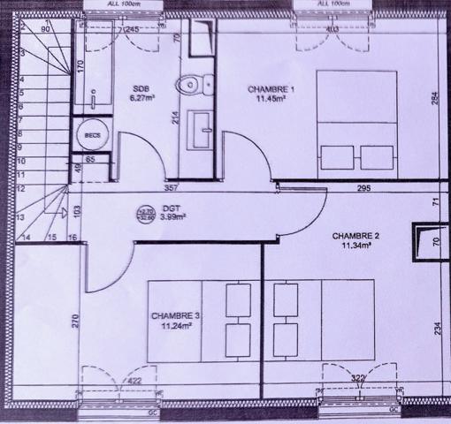 Creil (60100) Maison neuve Creil centre ville .