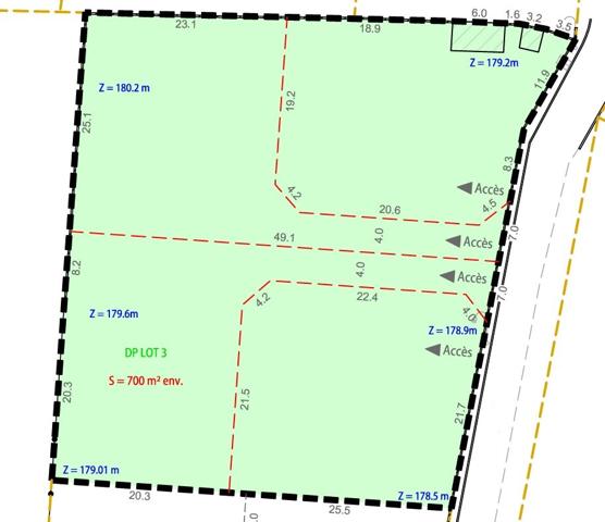 PROCHE CARCASSONNE - TERRAIN 700 M² Détails des diagnostics énergétiques