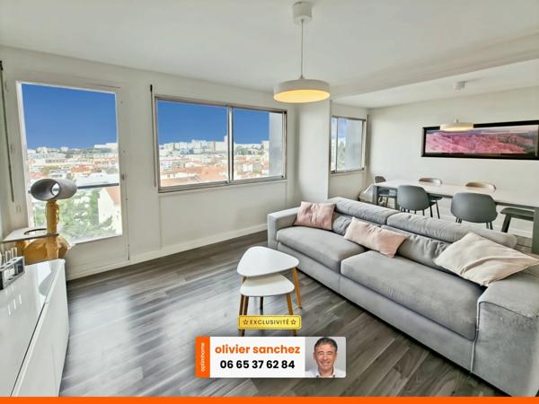 Clermont-Ferrand – T3 bis – Secteur Vallières/Marcombes – Ascenseur – Garage – Vue dégagée – Isolation extérieure – Idéal investisseur !