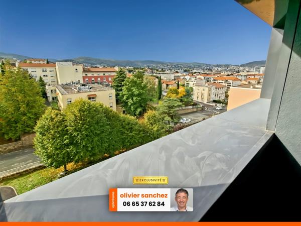 Clermont-Ferrand – T3 bis – Secteur Vallières/Marcombes – Ascenseur – Garage – Vue dégagée – Isolation extérieure – Idéal investisseur !