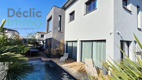 Vente maison Marseillan, 153m² 6 pièces 559 000€ avec piscine