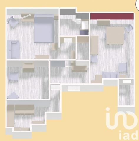 Appartement 3 pièces de 65 m² à Versailles (78000)