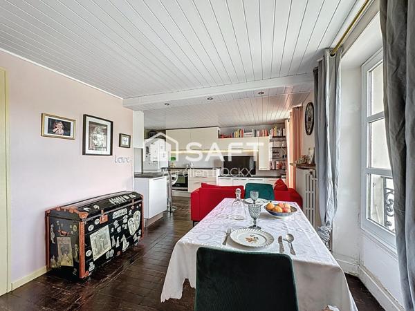 T2 de 50 m², résidence historique du XVIe siècle