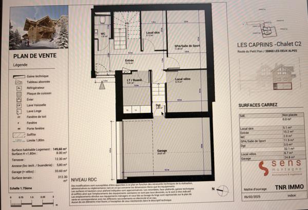 Chalet à vendre à Les Deux Alpes (38860) - Isère
