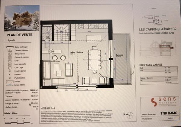 Chalet à vendre à Les Deux Alpes (38860) - Isère